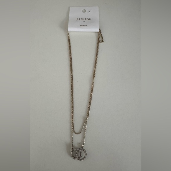 NWT J. Crew Gold Minimalist Necklace - Picture 1 of 3